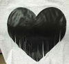 Short Sleeve Tops Tees Fashion Tassel Heart Tshirt