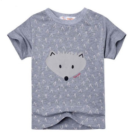 Children T Shirts for Boys Cotton Tees Cartoon