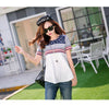 Women Short Sleeve Print Tshirt