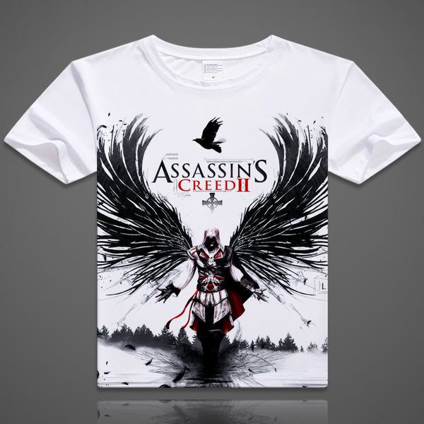 Casual T-shirt For Men Assassins Creed T-shirts