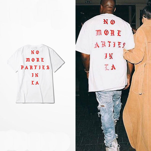 Hip Hop T-Shirt NO MORE PARTIES IN LA Tee
