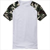 Man Casual Camouflage T-shirt