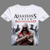 Casual T-shirt For Men Assassins Creed T-shirts