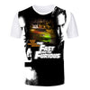 Fast Furious Tees O Neck Tops Casual Short Sleeve T-Shirt