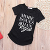 Kids Baby Girls Summer Fashion Cotton Short Sleeve T-shirt