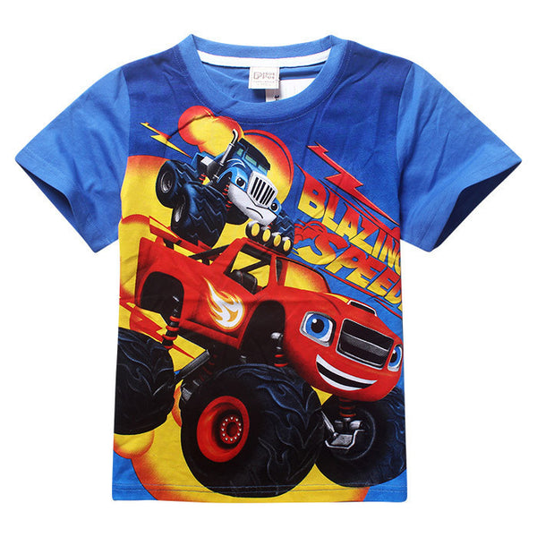 Blaze Monster Machines Tees Children TShirts